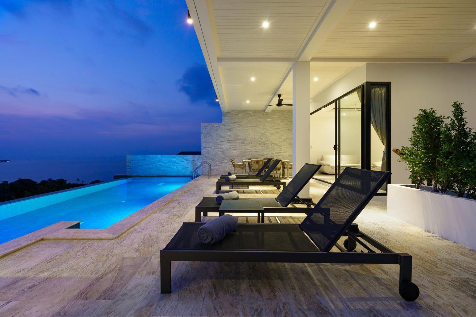Fisherman Seaview Villas Amphoe Koksamui Exterior foto