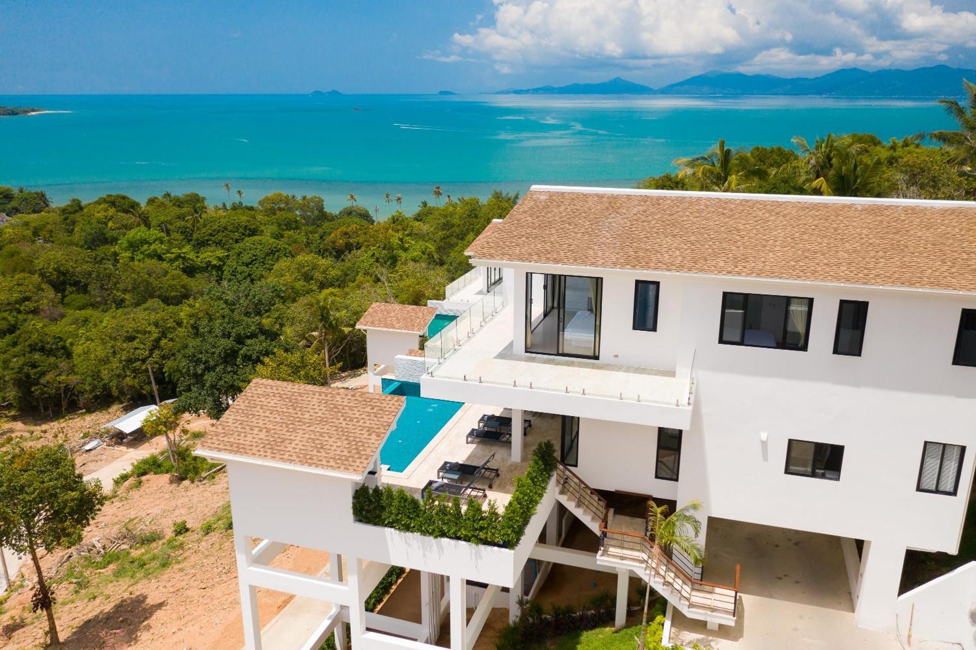Fisherman Seaview Villas Amphoe Koksamui Exterior foto