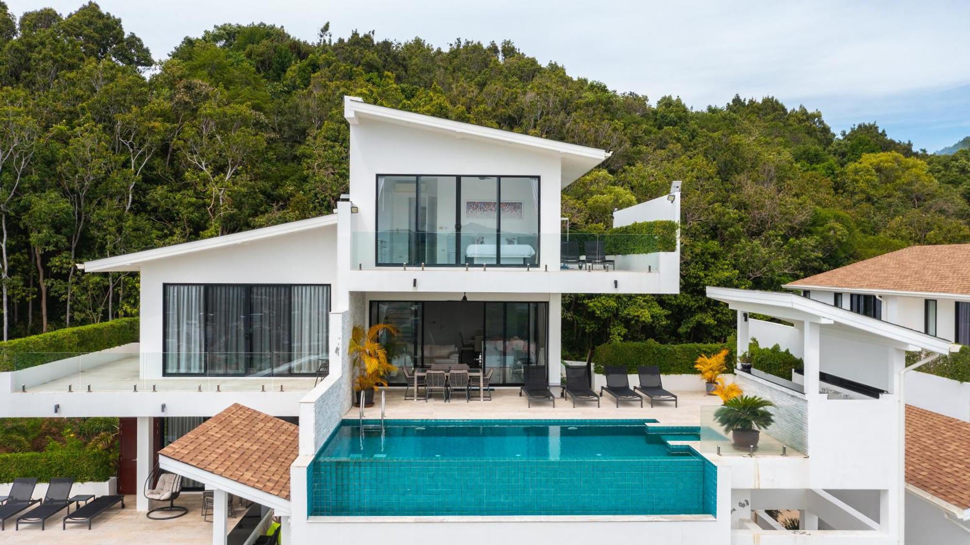 Fisherman Seaview Villas Amphoe Koksamui Exterior foto
