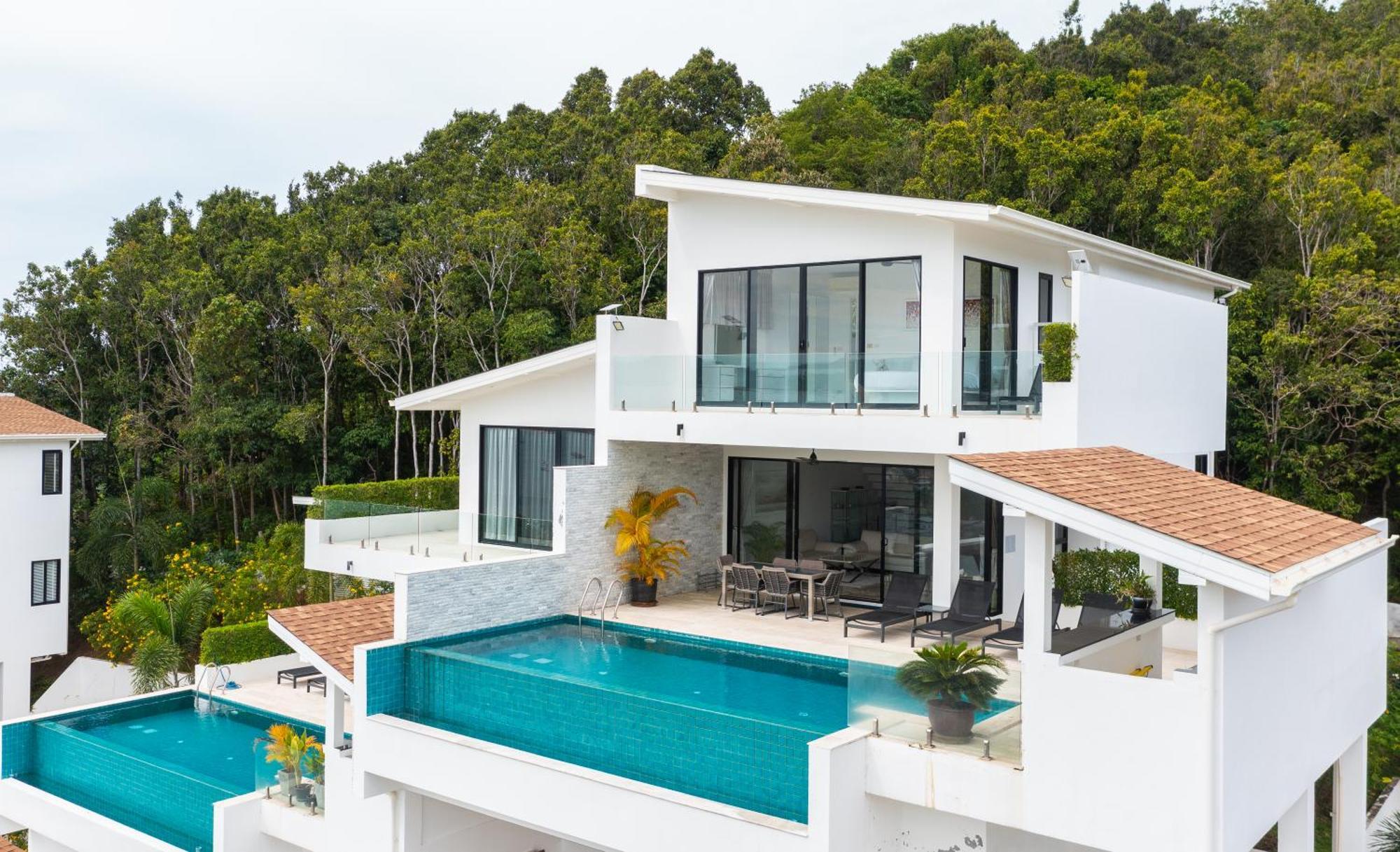Fisherman Seaview Villas Amphoe Koksamui Exterior foto